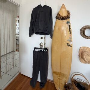 Voight Heartbreaker Hoodie and Sweatpants in Black